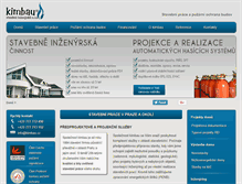 Tablet Screenshot of kimbau.cz
